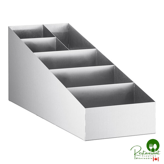 6-Section Stainless Steel Lid / Straw / Condiment Packet Organizer By Prime