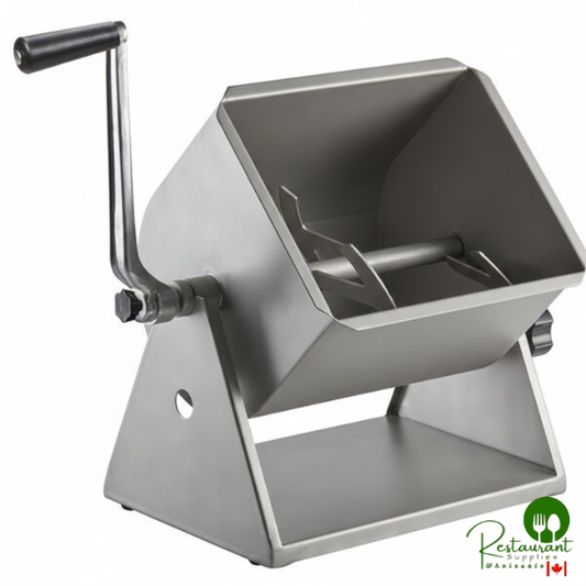 BSMM-20T Butcher Series 20 lb. / 4.2 Gallon Manual Tilting Meat Mixer with Removable Paddles By Prime