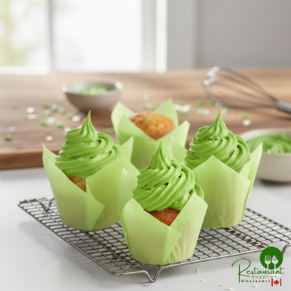 Chefmaster 10.5 oz. Neon Brite Green Liqua-Gel Food Coloring - 12/Case