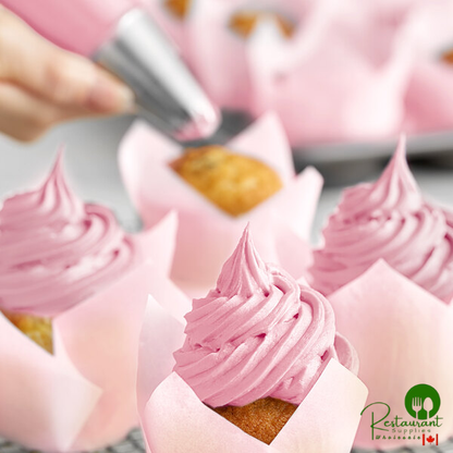 Chefmaster 10.5 oz. Bakers Rose Liqua-Gel Food Coloring - 12/Case