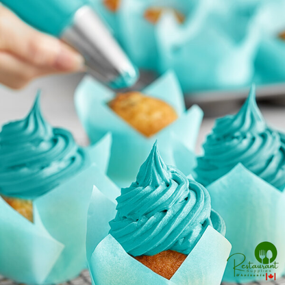 Chefmaster 10.5 oz. Teal Green Liqua-Gel Food Coloring - 12/Case