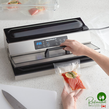 VME12SS Stainless Steel External Vacuum Packaging Machine with 12" Seal Bar By Prime - 120V, 460W