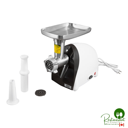 Weston 82-0301-W #5 Electric Meat Grinder.