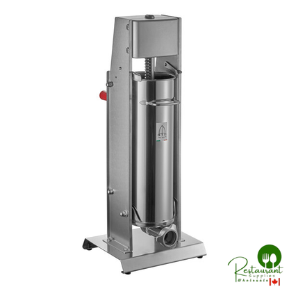 Tre Spade F21000/VL 22 lb. Manual Vertical 2-Speed Stainless Steel Sausage Stuffer
