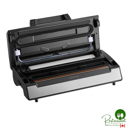VSM12P External Vacuum Sealer with 12" Seal Bar with Cutter and Roll Holder By Prime- 120V, 130W