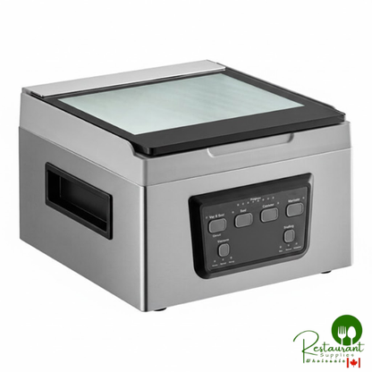 GVMC10P Chamber Vacuum Packaging Machine with 10" Seal Bar and Dry Pump By Prime - 120V, 280W