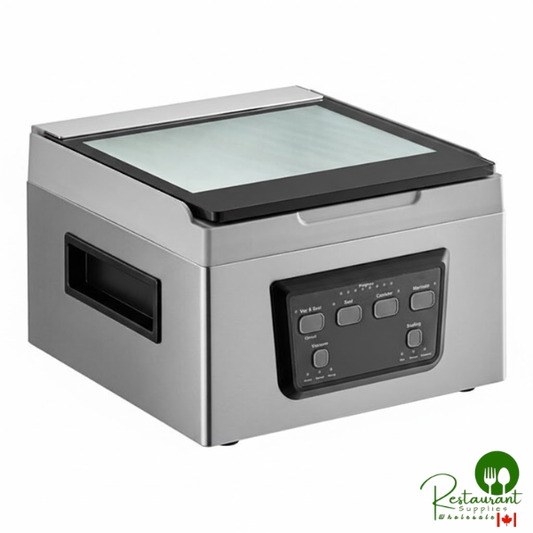 GVMC10P Chamber Vacuum Packaging Machine with 10" Seal Bar and Dry Pump By Prime - 120V, 280W
