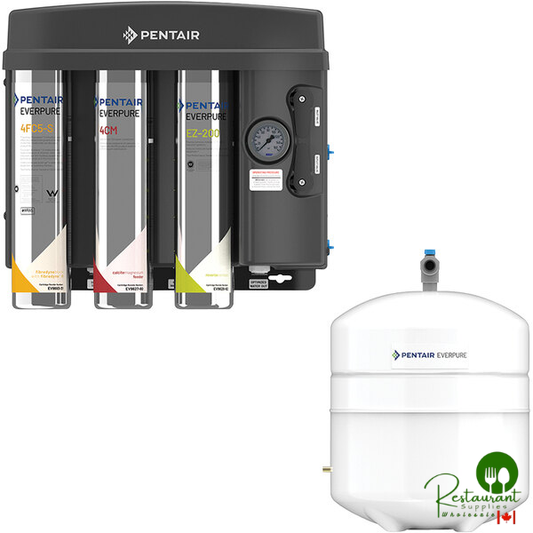 Everpure EV9975-51 EZ-RO 200/2G Reverse Osmosis System with White 2 Gallon Tank - 200 GPD