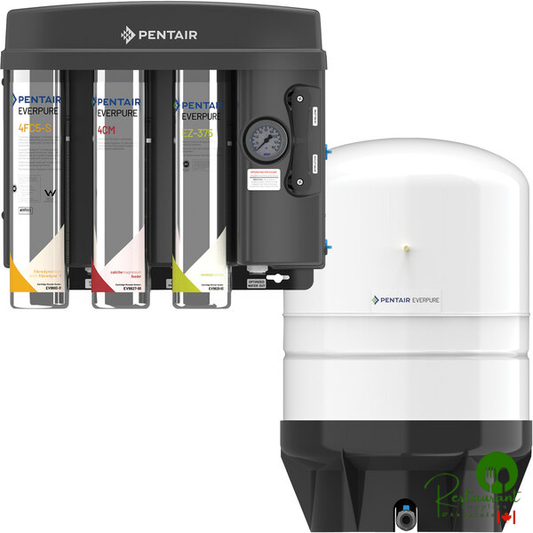 Everpure EV9975-57 EZ-RO 375/10G Reverse Osmosis System with White 10 Gallon Tank - 375 GPD