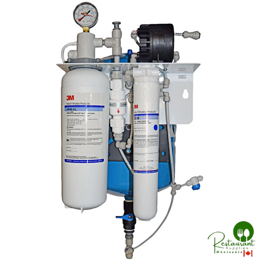 3M Water Filtration Products SGLP200-CL-BP ScaleGard Reverse Osmosis System with Cleaning Bypass - 200 GPD
