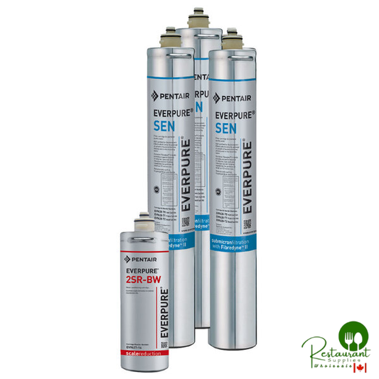 Everpure EV9628-81 Triple SC Endurance Filter Cartridge Kit, 0.5 Micron and 11.25 GPM