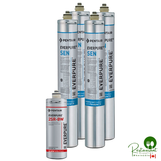 Everpure EV9628-82 Quad SC Endurance Filter Cartridge Kit, 0.5 Micron and 15 GPM