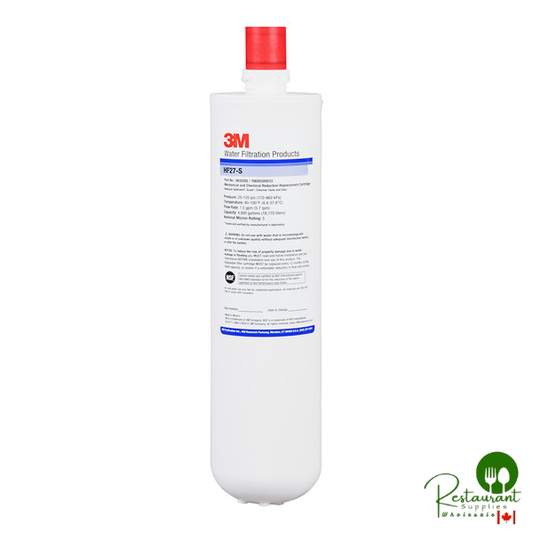 3M Water Filtration Products HF27-S Sediment, Chlorine Taste and Odor Reduction Cartridge with Scale Inhibition - 5 Micron and 1.5 GPM