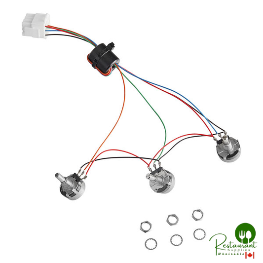 Hatco 02.13.322.00 3 Potentiometers W/ Harness