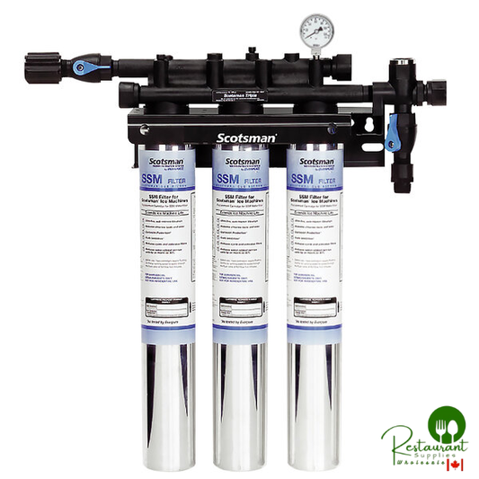Scotsman SSM3-P SSM Plus Triple Water Filtration System with AquaArmor - 0.5 Micron
