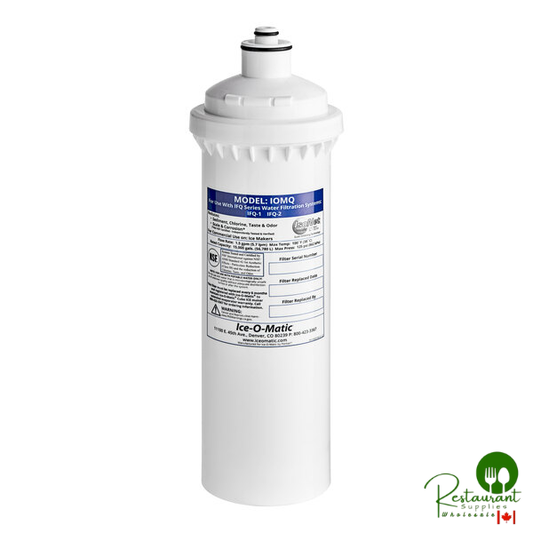 Ice-O-Matic IOMQ Single Ice Machine Water Filter Cartridge for IFQ1 and IFQ2 - 0.5 Micron