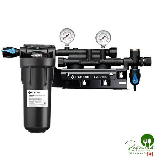 Everpure EV9293-02 Coldrink 2 / Insurice Twin Manifold with 10" Prefilter - 3/4" NPT