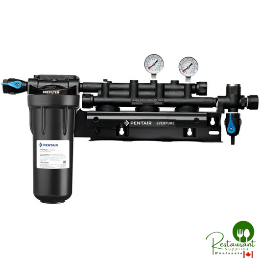 Everpure EV9293-03 Coldrink 3 / Insurice Triple Manifold with 10" Prefilter - 3/4" NPT