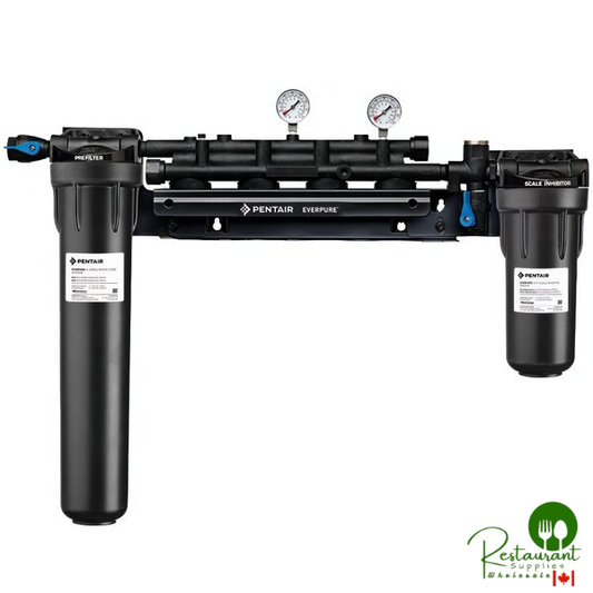Everpure EV9294-24 High Flow CSR Quad Manifold with 20" Prefilter and Scale Reduction - 3/4" NPT