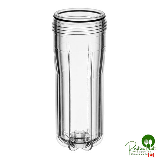 Everpure EV307019 10" Clear Filter Bowl with O-Ring for AR-X Filtration Systems