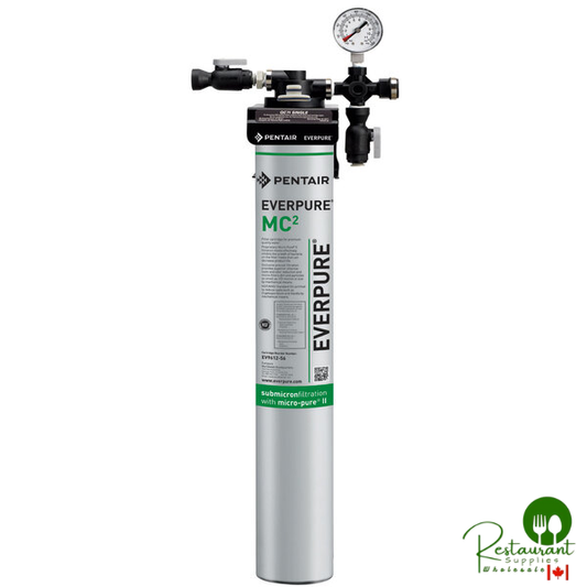 Everpure EV9275-01 QC71 Single MC2 Filtration System - .5 Micron and 1.67 GPM