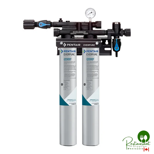 Everpure EV9324-02 Insurice Twin i20002 Water Filtration System - .5 Micron and 3.34 GPM