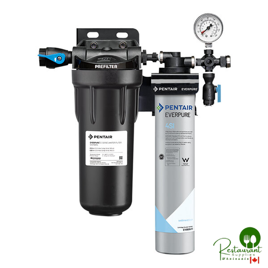 Everpure EV9324-61 Insurice Single PF- 4SI Water Filtration System with Pre-Filter - .5 Micron and 2 GPM