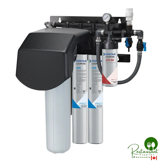 Everpure EV9437-31 Endurance High Flow Triple Water Filtration System with Pre-Filter and Scale Reduction - .2 Micron and 11.25 GPM