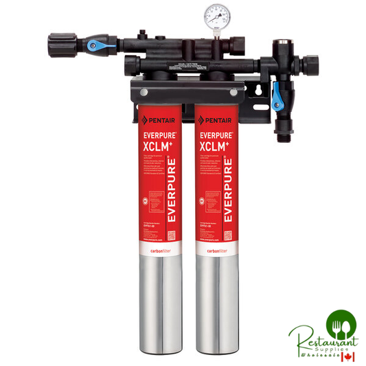 Everpure EV9761-12 QC7I Twin-XCLM+ Water Filtration System - 5 Micron and 4/3.34/2 GPM