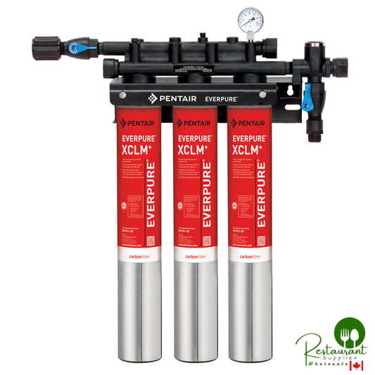 Everpure EV9761-13 QC7I Triple-XCLM+ Water Filtration System - 5 Micron and 6/5.01/3 GPM