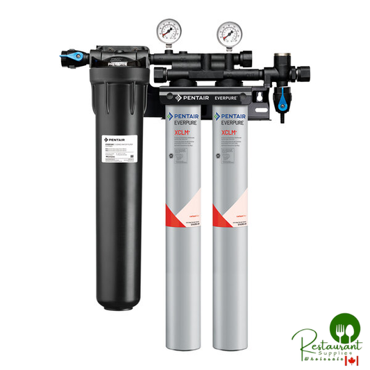 Everpure EV9761-22 Coldrink 2-XCLM+ Water Filtration System with Pre-Filter - 5 Micron and 4/3.34/2 GPM