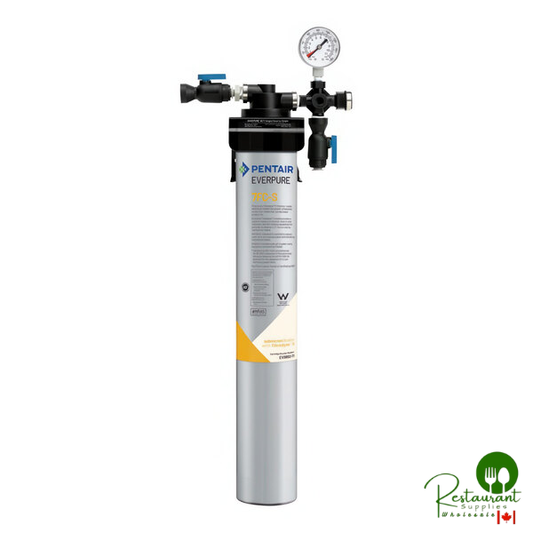 Everpure EV920291 QC7I Single 7FC-S High-Performance Water Filtration System with Scale Inhibitor - 0.2 Micron and 2.5 GPM
