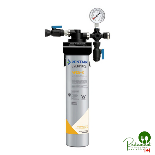 Everpure EV920261 QC7I Single 4FC5-S High-Performance Water Filtration System with Scale Inhibitor - 5 Micron and 2.5 GPM