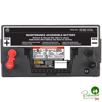 Duracell Marine Deep Cycle Battery, Group Size 31