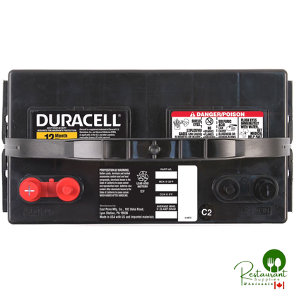 Duracell Marine Deep Cycle Battery, Group Size 27