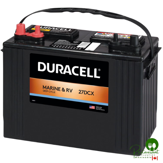 Duracell Marine Deep Cycle Battery, Group Size 27