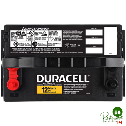Duracell Marine Starting Battery, Group Size 24