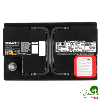 Duracell Automotive Battery, Group Size 40R