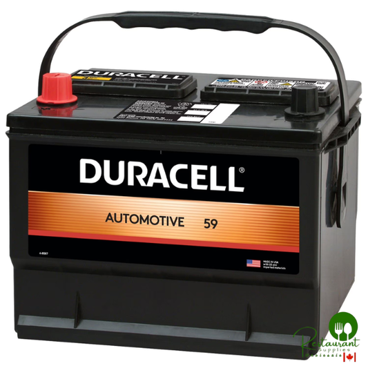 Duracell Automotive Battery, Group Size 59