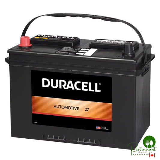 Duracell Automotive Battery, Group Size 27