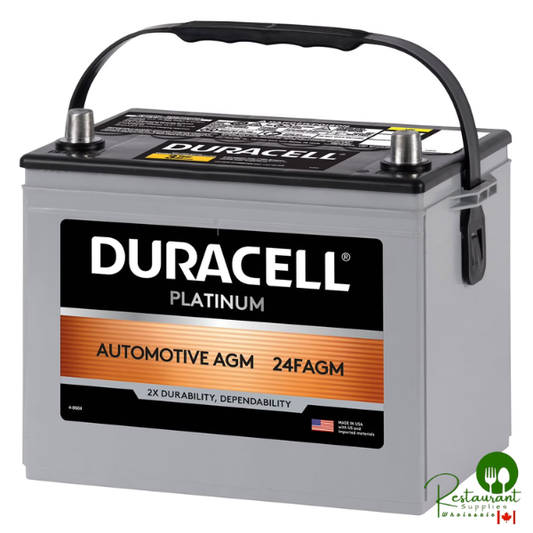Duracell AGM Automotive Battery, Group Size 24F
