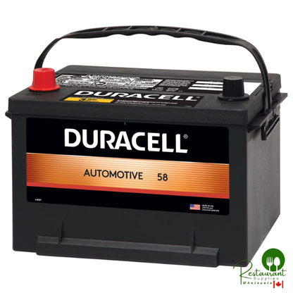 Duracell Automotive Battery, Group Size 58