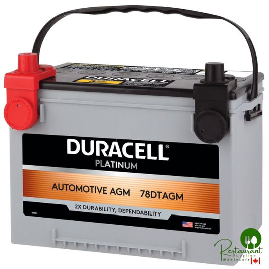 Duracell AGM Automotive Battery, Group Size 34/78
