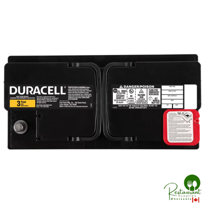 Duracell Automotive Battery, Group Size 49 H8