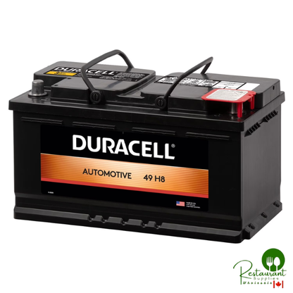 Duracell Automotive Battery, Group Size 49 H8