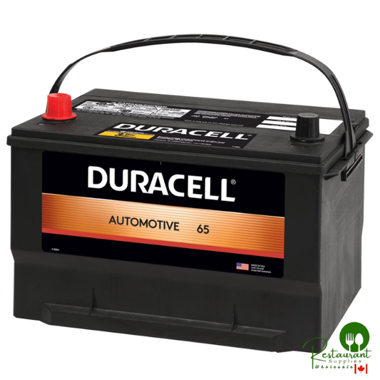 Duracell Automotive Battery, Group Size 65