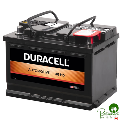 Duracell Automotive Battery, Group Size 48 H6