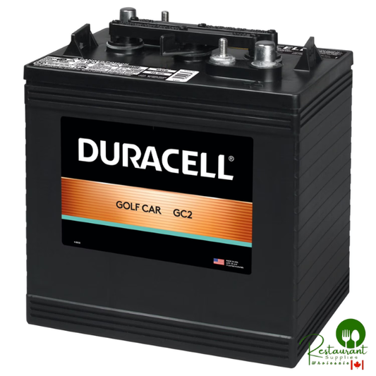 Duracell Golf Car Battery, Group Size GC2