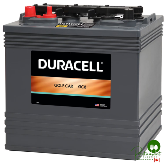 Duracell Golf Car Battery, Group Size GC8