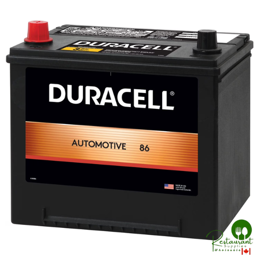 Duracell Automotive Battery, Group Size 86